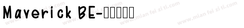 Maverick BE字体转换